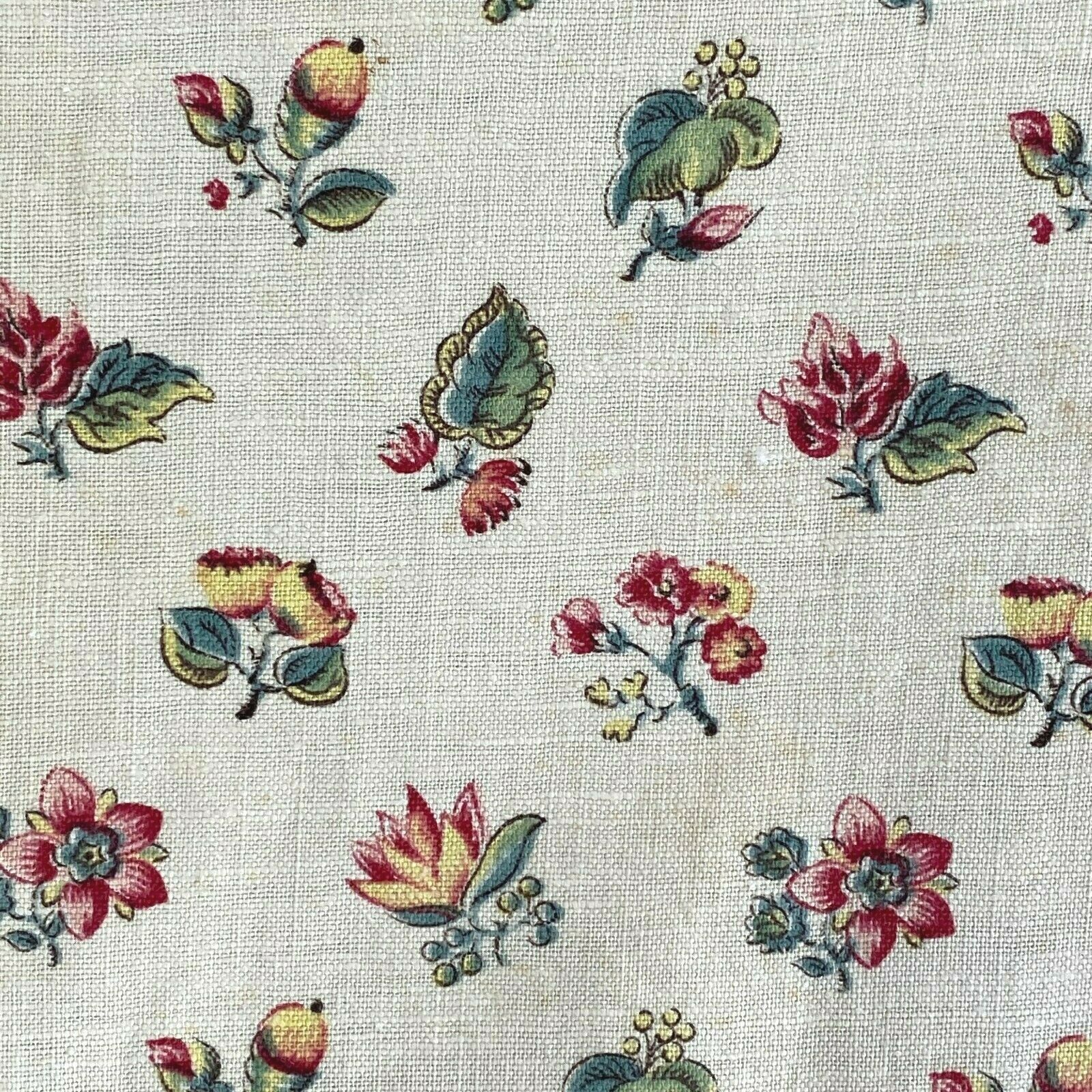 Hand-Block Printed Calico Cotton - 5 Meter