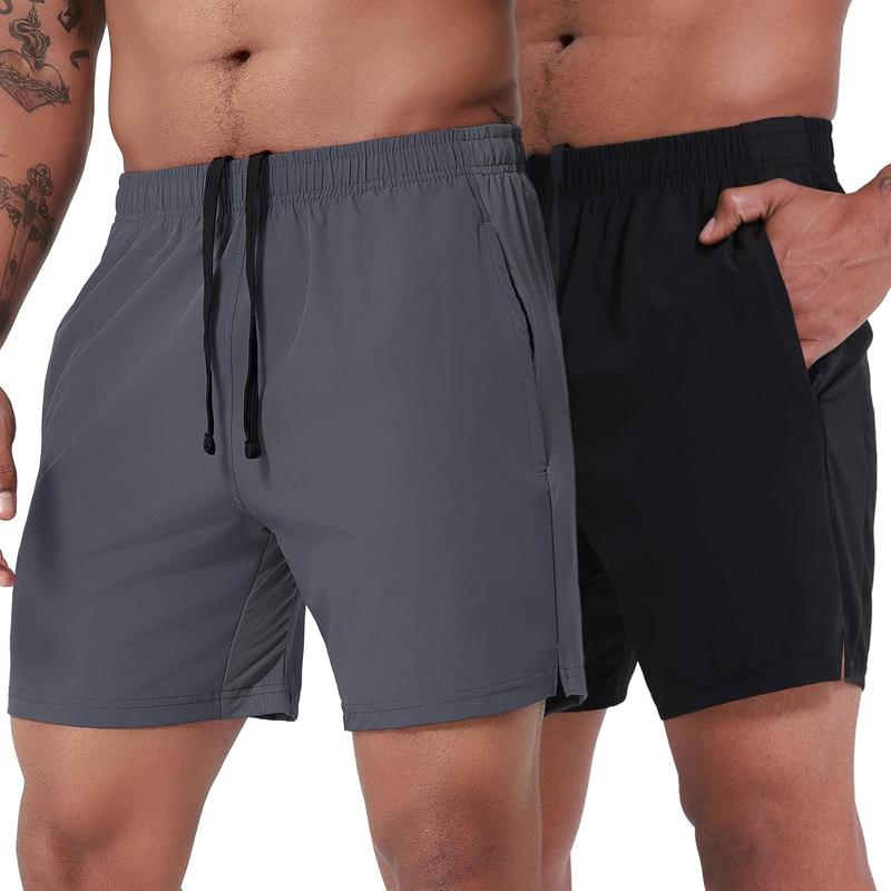 Men's 7-Inch Inseam Running Shorts (Pack of 2)