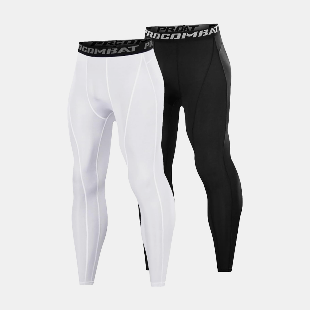 Men's Compression Workout Tights (pack of 2)