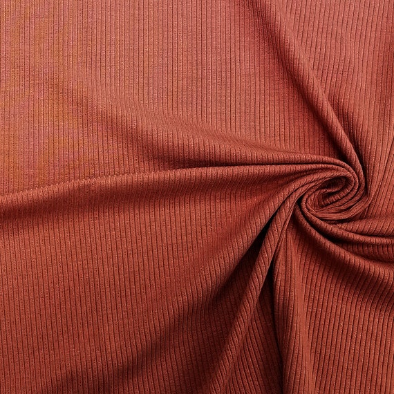 Ribbed Rayon Spandex Knit