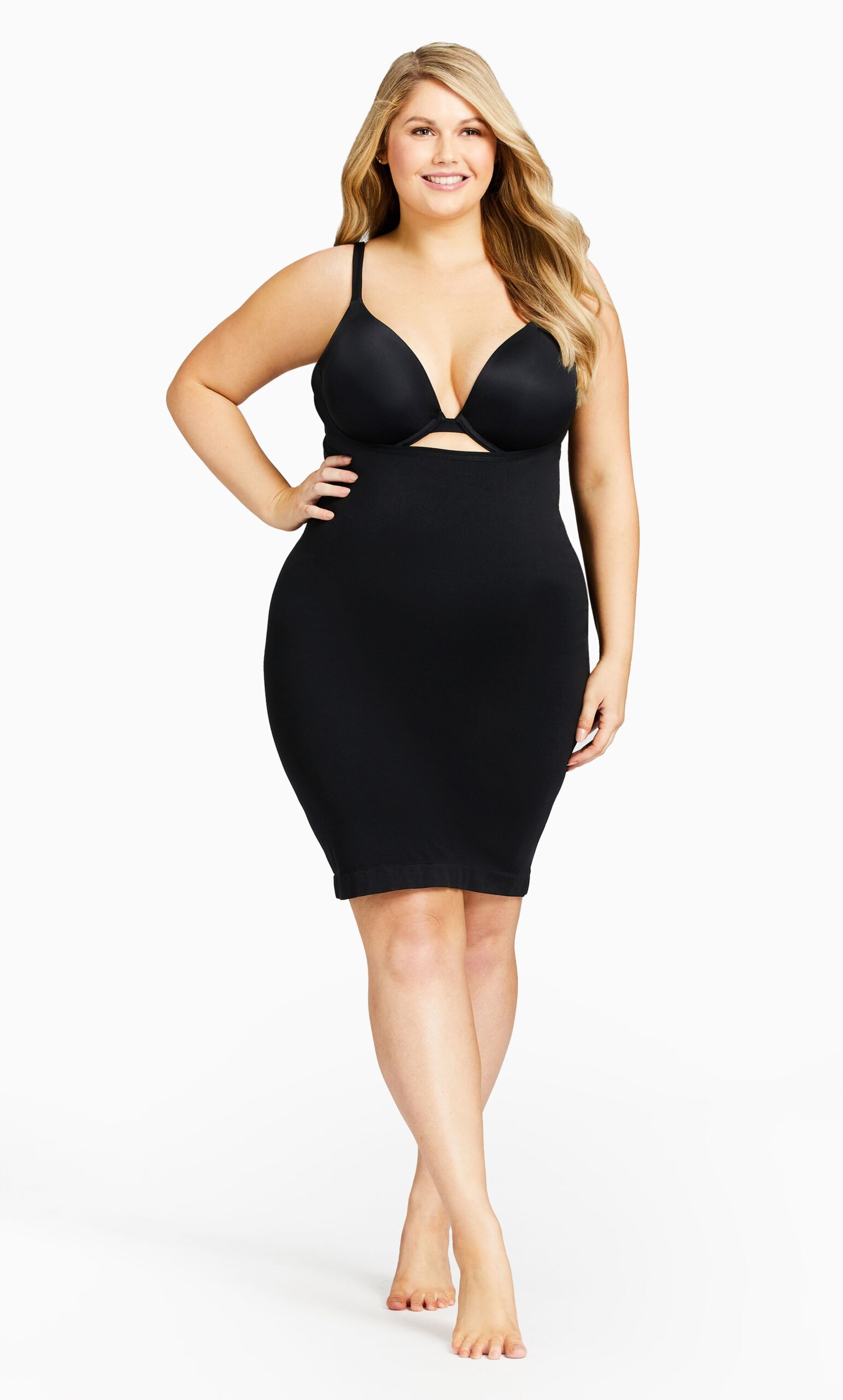 Women's Plus Size Seamless Thigh Shaper